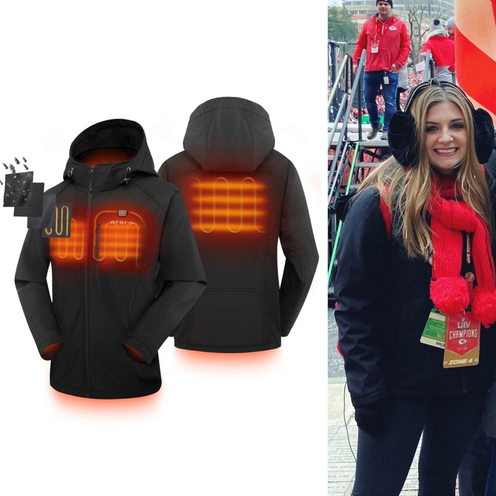 Ororo heated waterproof women’s hooded jacket